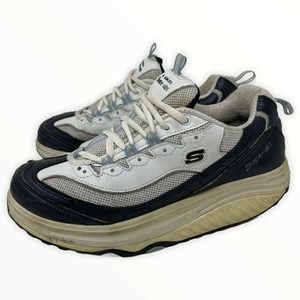 Skechers Shape Ups Womens 9 White Blue